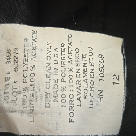 Xscape Maxi Black Scallop Skirt Size 12 - Picture 9 of 9